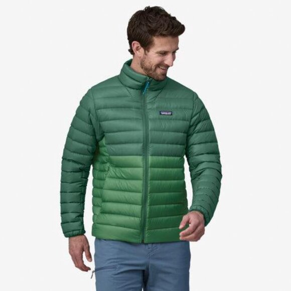 New $279 Patagonia Men's Down Sweater Puffer Jacket 84675 Gather Green Size L - Picture 2 of 16